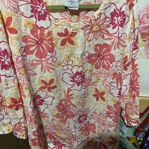 Marc Jacobs Pink and Orange Relaxed Skirt